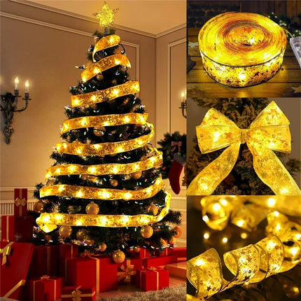 LED Ribbon Fairy Lights for Christmas Tree and DIY Home Decor 2024-2025