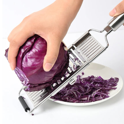 Stainless Steel Shredder Cutter for Easy Vegetable Slicing and Grating