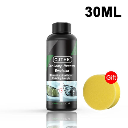 Car Headlight Restoration Kit: Polish & Scratch Remover