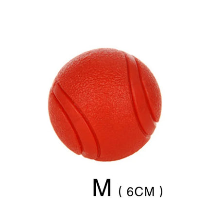 MADDEN Solid Rubber Bouncy Ball - Durable Dog Training Toy