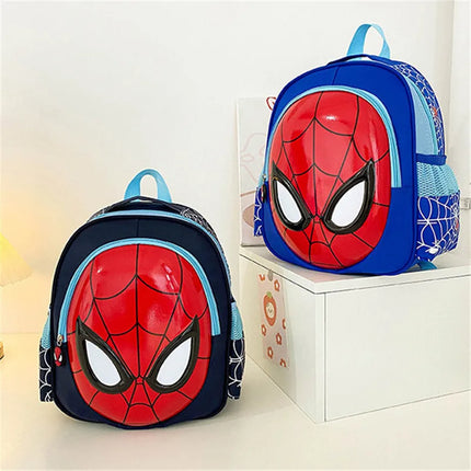 Marvel Spider-Man 3D Cartoon Shoulder Bag – Kids School Backpack