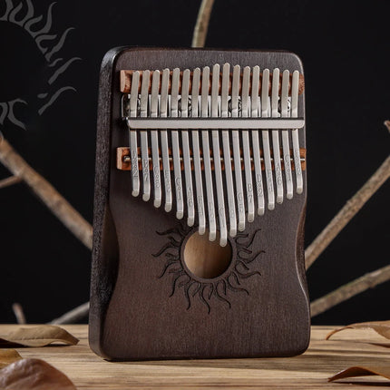 Hluru 17/21 Key Kalimba - Solid Maple Wood Thumb Piano for Beginners