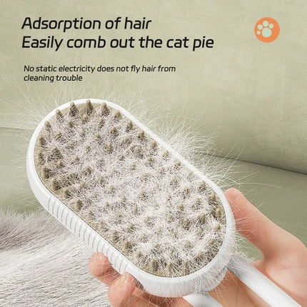 Cat & Dog Pet Spray Massage Comb – Anti-Fly Hair Removal Bath Brush