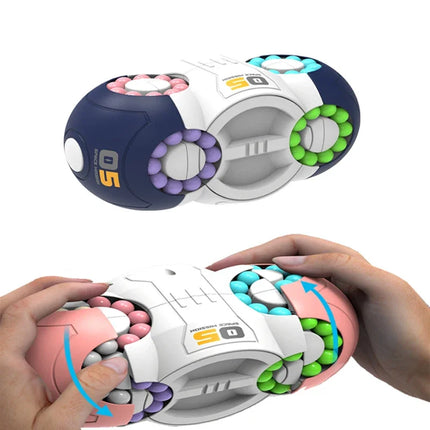 Eight-Sided Rotating Finger Magic Beans Puzzle Toy