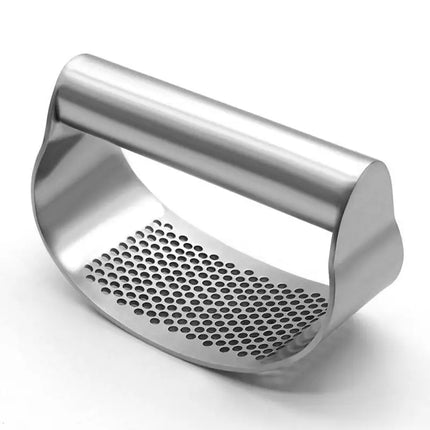 Stainless Steel Garlic Press and Mincer for Easy Chopping and Cooking