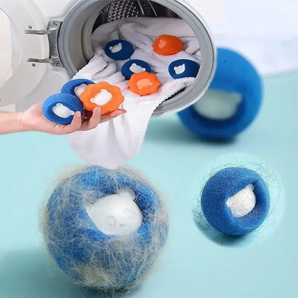 Reusable Pet Hair Remover Laundry Ball – Cat Fur & Lint Catcher