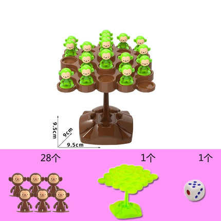 Creative Balancing Tree Toy – Digital Monkey Balance Scale Educational Math Game for Kids