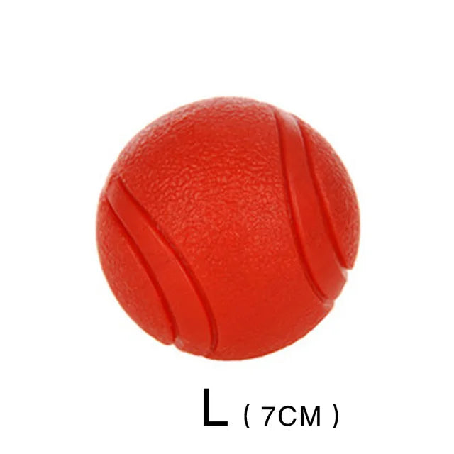 MADDEN Solid Rubber Bouncy Ball - Durable Dog Training Toy