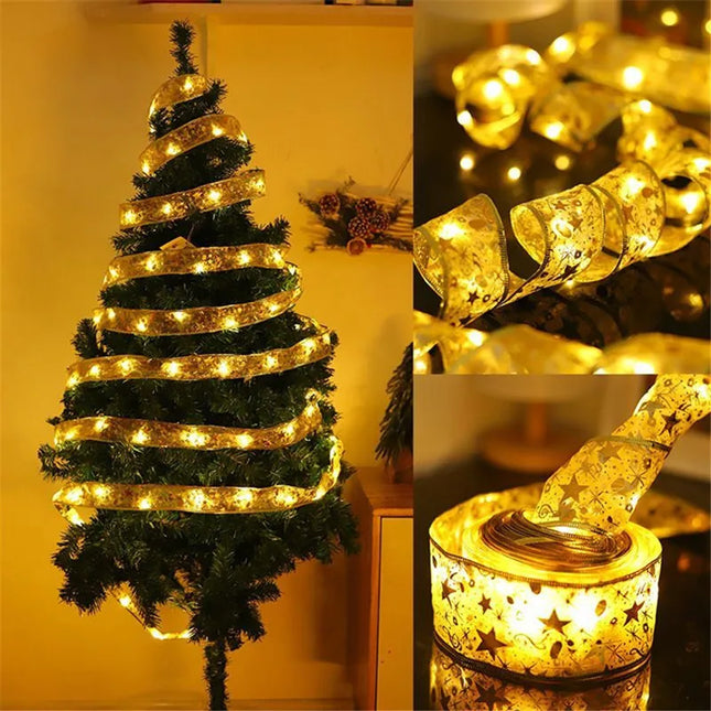 LED Ribbon Fairy Lights for Christmas Tree and DIY Home Decor 2024-2025