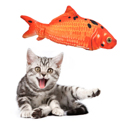 Interactive USB Fish Toy for Cats – Realistic Floppy Pet Toy