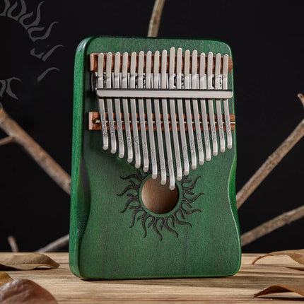 Hluru 17/21 Key Kalimba - Solid Maple Wood Thumb Piano for Beginners