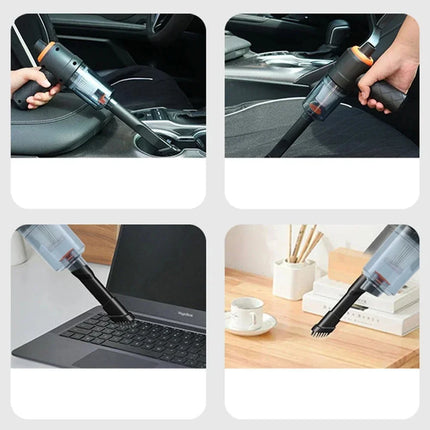 Wireless Car Vacuum Cleaner with 6000Pa Strong Suction Power