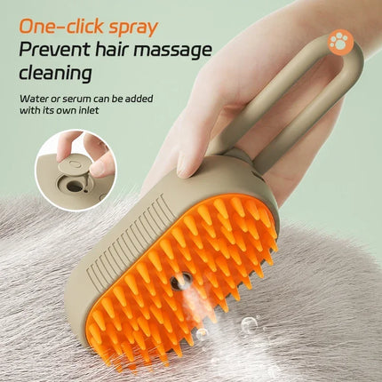 Cat & Dog Pet Spray Massage Comb – Anti-Fly Hair Removal Bath Brush