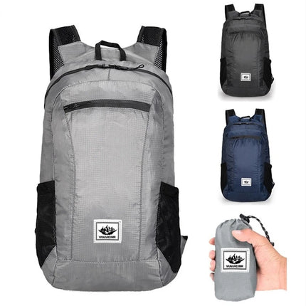 20L Ultralight Foldable Waterproof Backpack for Hiking & Travel