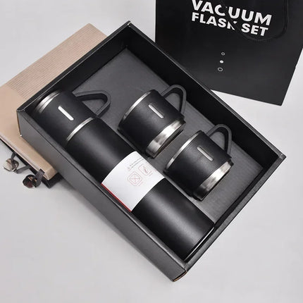 500ML Stainless Steel Vacuum Insulated Bottle Gift Set for Office