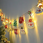 LED Fairy Lights Garland with Fawn and Bells for Cozy Decor