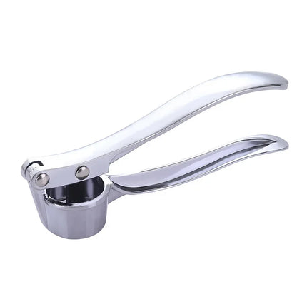 Stainless Steel Garlic Smasher and Squeezer for Easy Grinding