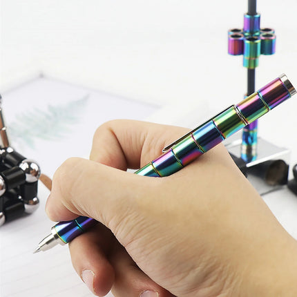 Fidget Magnetic Metal Pens - Pressure Reducing, Multifunctional Writing Pens, Perfect Gift for Kids & Friends