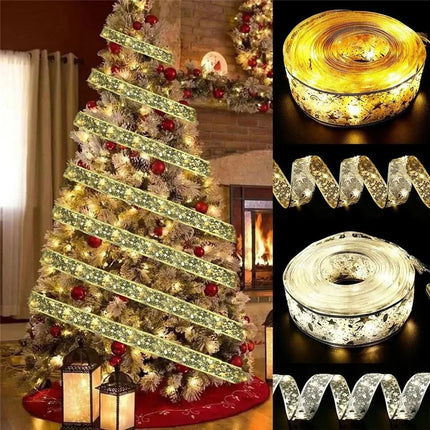 LED Ribbon Fairy Lights for Christmas Tree and DIY Home Decor 2024-2025