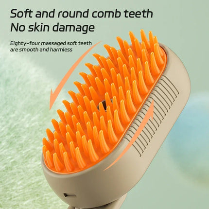 Cat & Dog Pet Spray Massage Comb – Anti-Fly Hair Removal Bath Brush