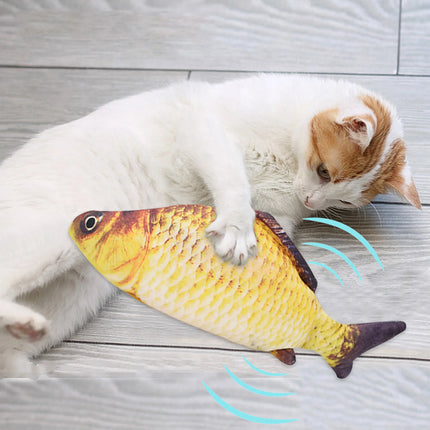 Interactive USB Fish Toy for Cats – Realistic Floppy Pet Toy