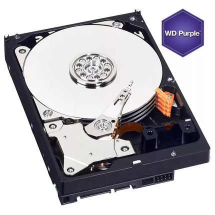 WD Purple 8TB Surveillance Hard Drive Disk, 5400 RPM Class, SATA 6 Gb/s, 128MB Cache, 3.5 Inch (WD80PURX)