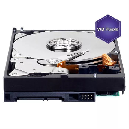 WD Purple 8TB Surveillance Hard Drive Disk, 5400 RPM Class, SATA 6 Gb/s, 128MB Cache, 3.5 Inch (WD80PURX)